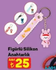 FİGÜRLÜ SİLİKON ANAHTARLIK